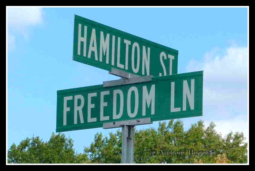 Hamilton Street in honor of William Hamilton, KIA, WWII