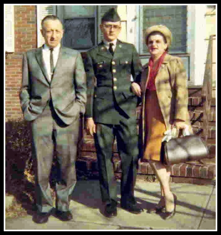 Raymond P. De Luca, KIA Vietnam war, with  parents at Meacham Street home